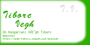 tiborc vegh business card